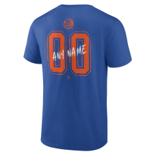 New York Islanders Royal Hustle Personalized Name & Number T-Shirt