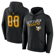 Именная толстовка Pittsburgh Penguins Black Hustle Name & Number