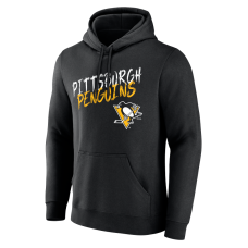 Именная толстовка Pittsburgh Penguins Black Hustle Name & Number