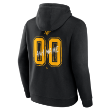 Именная толстовка Pittsburgh Penguins Black Hustle Name & Number