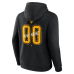 Именная толстовка Pittsburgh Penguins Black Hustle Name & Number