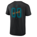 San Jose Sharks Black Hustle Personalized Name & Number T-Shirt