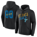 St. Louis Blues Black Hustle Personalized Name & Number Hoodie