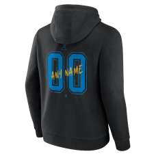St. Louis Blues Black Hustle Personalized Name & Number Hoodie