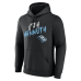 Utah Mammoth Black Hustle Personalized Name & Number Hoodie