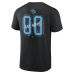 Utah Mammoth Black Hustle Personalized Name & Number T-Shirt