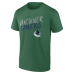 Vancouver Canucks Green Hustle Personalized Name & Number T-Shirt
