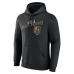 Vegas Golden Knights Black Hustle Personalized Name & Number Hoodie