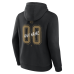 Vegas Golden Knights Black Hustle Personalized Name & Number Hoodie