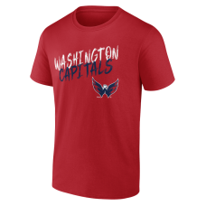 Именная футболка Washington Capitals Red Hustle Name & Number