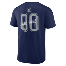 Winnipeg Jets Navy Hustle Personalized Name & Number T-Shirt