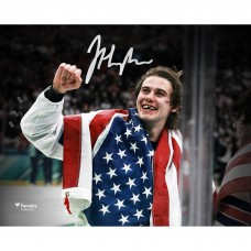 Jack Hughes Team USA Autographed Fanatics Authentic 8 x 10 2026 Winter Olympics Gold Medal Winner Photograph Jack Hughes Team USA Autographed Fanatics Authentic 8 x 10 2026 Winter Olympics Gold Medal Winner Photograph