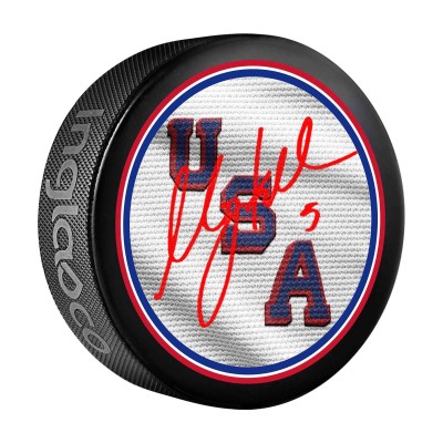 Megan Keller Team USA Autographed Fanatics Authentic 2026 Winter Olympics Hockey Puck
