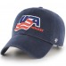 Бейсболка USA Hockey 47 Navy Clean Up