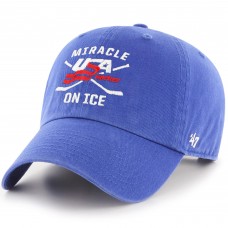 Бейсболка USA Hockey 47 Royal Miracle on Ice Clean Up