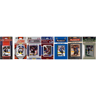 Colorado Avalanche Multi-Season Trading Card Set