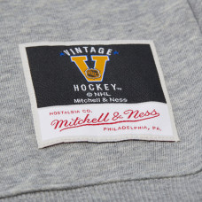 Свитшот New York Rangers Mitchell & Ness Heather Gray Walk-Off Vintage Logo Fleece