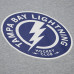 Свитшот Tampa Bay Lightning Mitchell & Ness Heather Gray Walk-Off Logo Fleece