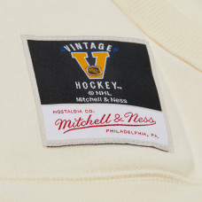 Толстовка New York Rangers Mitchell & Ness Cream Walk-Off Vintage Logo Fleece
