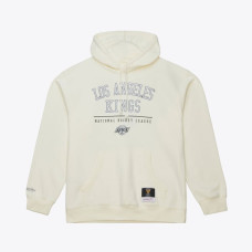 Толстовка Los Angeles Kings Mitchell & Ness Cream Walk-Off Vintage Logo Fleece Толстовка Los Angeles Kings Mitchell & Ness Cream Walk-Off Vintage Logo Fleece
