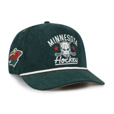 Бейсболка Minnesota Wild 47 Green Hockey Mask Corduroy Rope Hitch