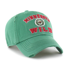 Бейсболка Minnesota Wild 47 Green Seymoore Distressed Applique Clean Up