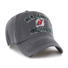 Джерси New Devils 47 Black Seymoore Distressed Applique Clean Up Adjustable Hat