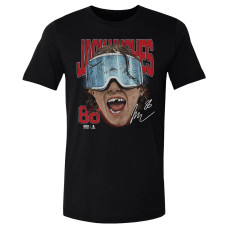 Футболка US Hockey Jack Hughes 500 Level Black Goggles Футболка US Hockey Jack Hughes 500 Level Black Goggles