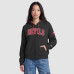 Женская толстовка New Jersey Devils Champion Black/Red Applique Full-Zip Fleece