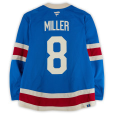 Игровая джерси J.T. Miller New York Rangers Fanatics Authentic #8 Blue Centennial vs. Boston Bruins on January 26, 2026
