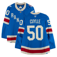 Игровая джерси Will Cuylle New York Rangers Fanatics Authentic #50 Blue Centennial vs. Boston Bruins on January 26, 2026