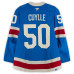 Игровая джерси Will Cuylle New York Rangers Fanatics Authentic #50 Blue Centennial vs. Boston Bruins on January 26, 2026