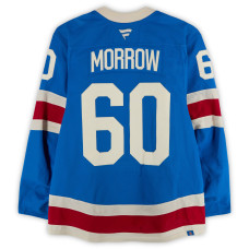 Игровая джерси Scott Morrow New York Rangers Fanatics Authentic #60 Blue Centennial vs. Boston Bruins on January 26, 2026 Игровая джерси Scott Morrow New York Rangers Fanatics Authentic #60 Blue Centennial vs. Boston Bruins on January 26, 2026