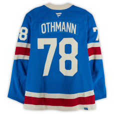 Игровая джерси Brennan Othmann New York Rangers Fanatics Authentic #78 Blue Centennial vs. Boston Bruins on January 26, 2026 Игровая джерси Brennan Othmann New York Rangers Fanatics Authentic #78 Blue Centennial vs. Boston Bruins on January 26, 2026