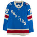Игровая джерси Brennan Othmann New York Rangers Fanatics Authentic #78 Blue Centennial vs. Boston Bruins on January 26, 2026