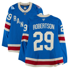 Игровая джерси Matthew Robertson New York Rangers Fanatics Authentic #29 Blue Centennial vs. Boston Bruins on January 26, 2026 Игровая джерси Matthew Robertson New York Rangers Fanatics Authentic #29 Blue Centennial vs. Boston Bruins on January 26, 2026
