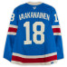Игровая джерси Urho Vaakanainen New York Rangers Fanatics Authentic #18 Blue Centennial vs. Carolina Hurricanes on February 5, 2026