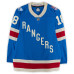Игровая джерси Urho Vaakanainen New York Rangers Fanatics Authentic #18 Blue Centennial vs. Carolina Hurricanes on February 5, 2026