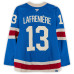 Игровая джерси Alexis Lafreniere New York Rangers Fanatics Authentic #13 Blue Centennial vs. Carolina Hurricanes on February 5, 2026