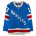 Игровая джерси Alexis Lafreniere New York Rangers Fanatics Authentic #13 Blue Centennial vs. Carolina Hurricanes on February 5, 2026