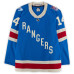Игровая джерси Taylor Raddysh New York Rangers Fanatics Authentic #14 Blue Centennial vs. Carolina Hurricanes on February 5, 2026
