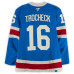Игровая джерси Vincent Trocheck New York Rangers Fanatics Authentic #16 Blue Centennial vs. Carolina Hurricanes on February 5, 2026