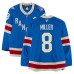 Игровая джерси J.T. Miller New York Rangers Fanatics Authentic #8 Blue Centennial vs. Carolina Hurricanes on February 5, 2026