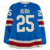 Игровая джерси Anton Blidh New York Rangers Fanatics Authentic #25 Blue Centennial vs. Carolina Hurricanes on February 5, 2026