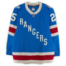 Игровая джерси Anton Blidh New York Rangers Fanatics Authentic #25 Blue Centennial vs. Carolina Hurricanes on February 5, 2026 Игровая джерси Anton Blidh New York Rangers Fanatics Authentic #25 Blue Centennial vs. Carolina Hurricanes on February 5, 2026