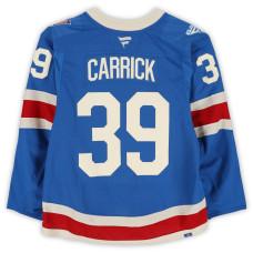 Игровая джерси Sam Carrick New York Rangers Fanatics Authentic #39 Blue Centennial vs. Carolina Hurricanes on February 5, 2026 Игровая джерси Sam Carrick New York Rangers Fanatics Authentic #39 Blue Centennial vs. Carolina Hurricanes on February 5, 2026