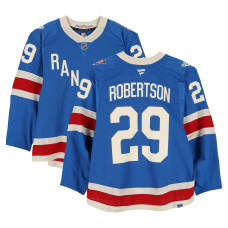 Игровая джерси Matthew Robertson New York Rangers Fanatics Authentic #29 Blue Centennial vs. Carolina Hurricanes on February 5, 2026 Игровая джерси Matthew Robertson New York Rangers Fanatics Authentic #29 Blue Centennial vs. Carolina Hurricanes on February 5, 2026