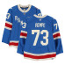 Игровая джерси Matt Rempe New York Rangers Fanatics Authentic #73 Blue Centennial vs. Carolina Hurricanes on February 5, 2026