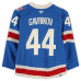 Игровая джерси Vladislav Gavrikov New York Rangers Fanatics Authentic #44 Blue Centennial vs. Carolina Hurricanes on February 5, 2026