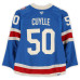 Игровая джерси Will Cuylle New York Rangers Fanatics Authentic #50 Blue Centennial vs. Carolina Hurricanes on February 5, 2026